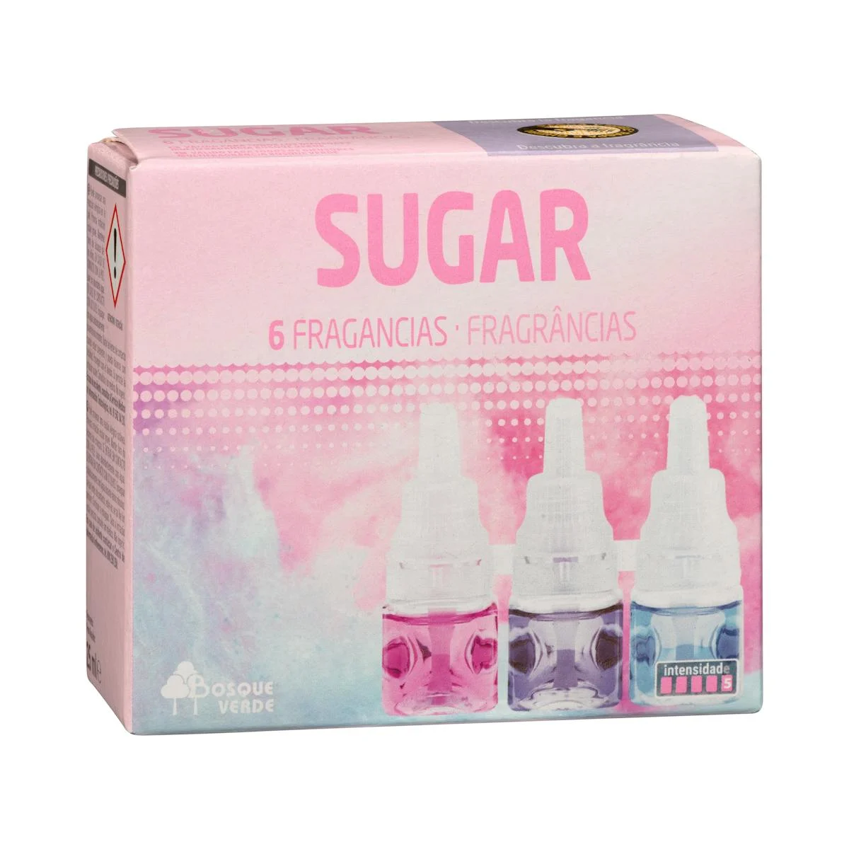 Recharge de diffuseur électrique Sugar, 6 parfums Bosque Verde