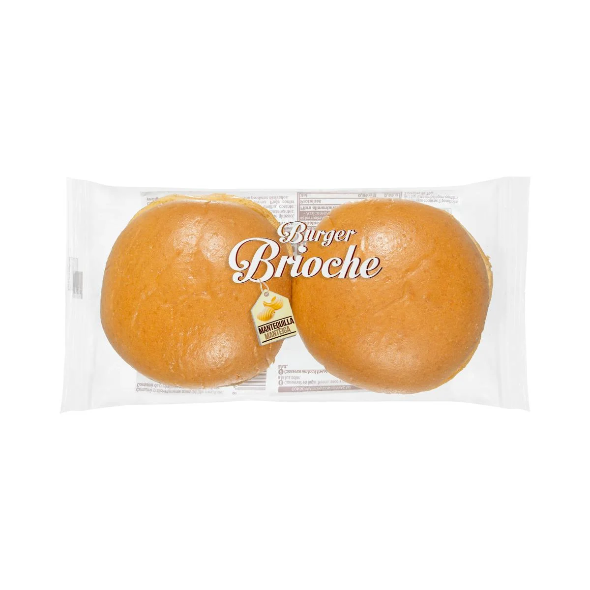 Brioche-Burgerbrötchen Hacendado