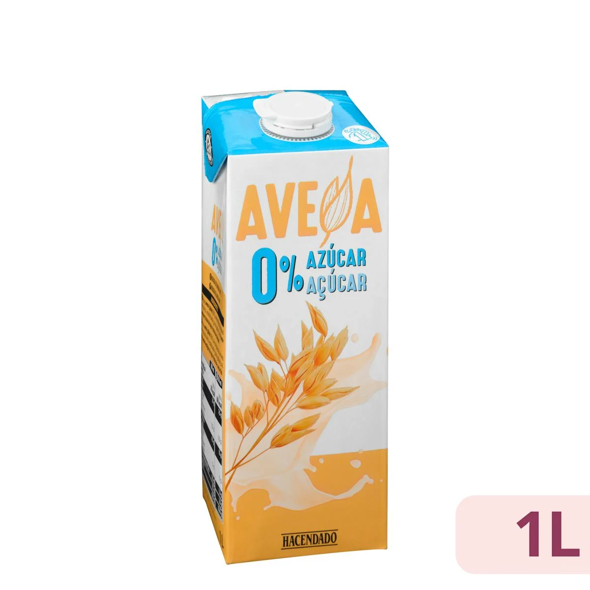 Haferdrink Hacendado 0 % Zucker