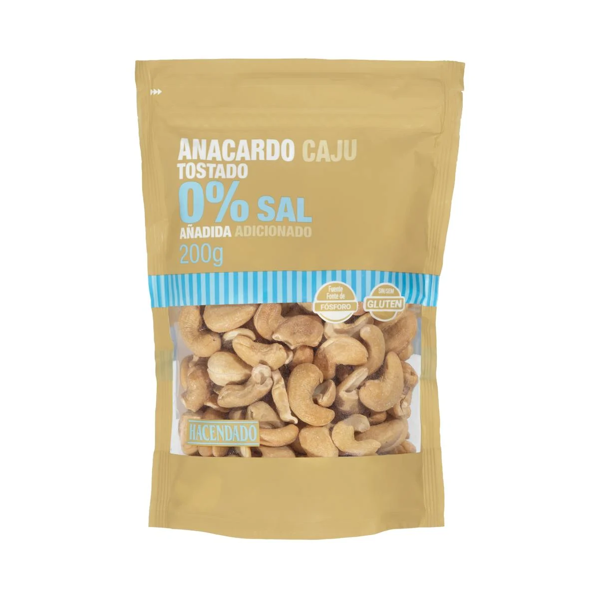 0% salt Cashews Hacendado