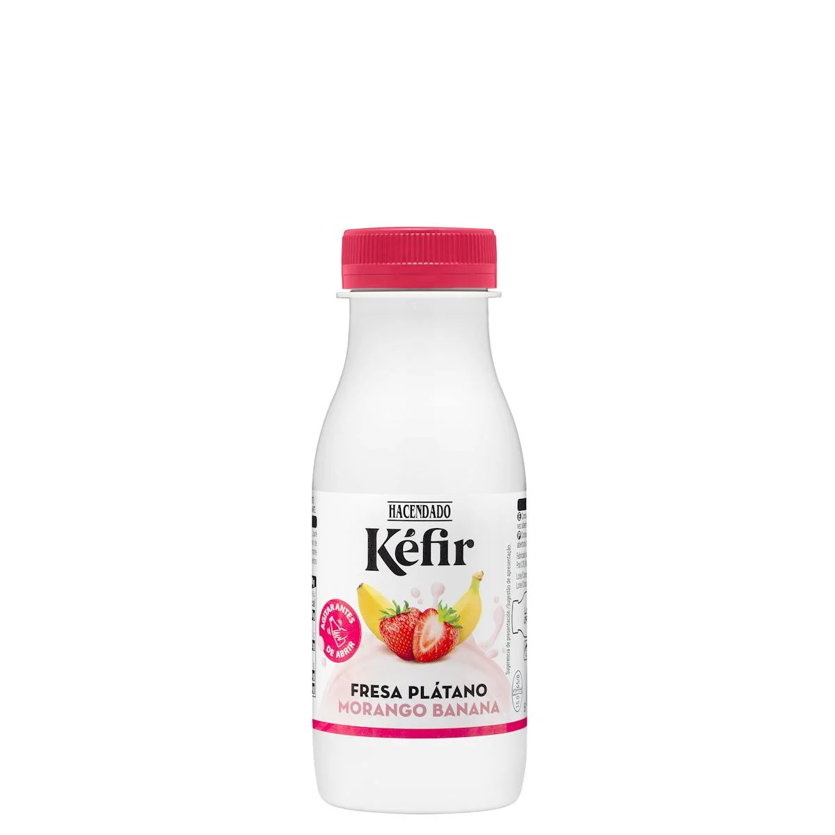 Beguda Kéfir de maduixa i plàtan Hacendado
