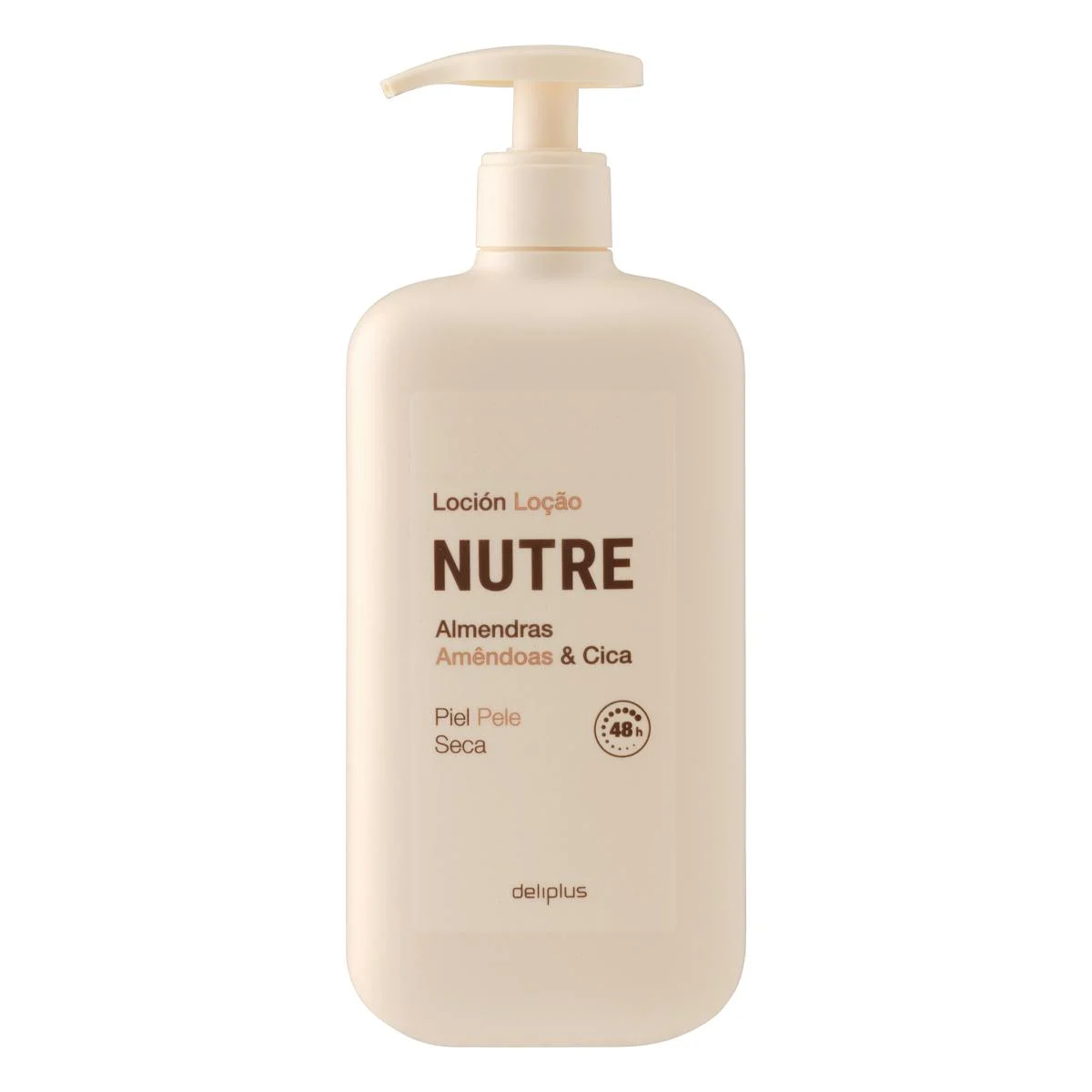 Loción corporal Nutre Deliplus almendras y cica