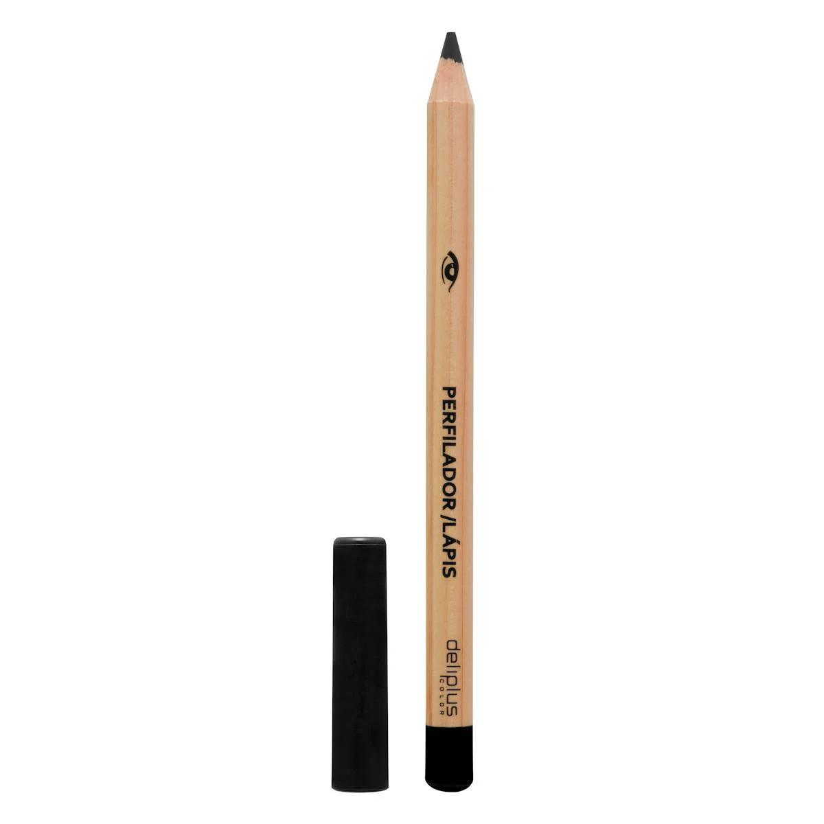 Kajalstift Deliplus 01 Schwarz