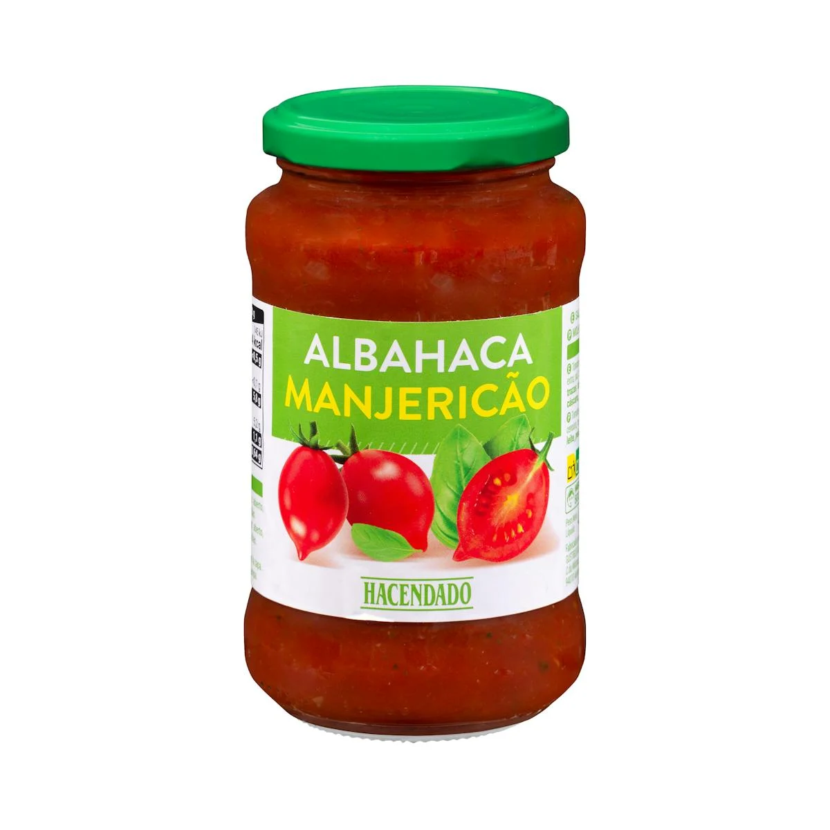 Salsa de tomate con Albahaca Hacendado