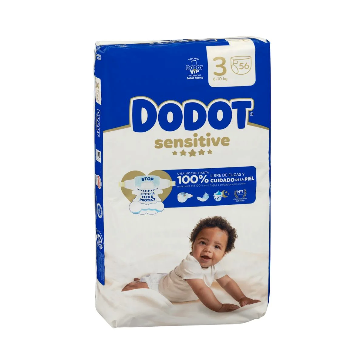 Couches bébé Dodot Sensitive, taille 3, 6-10 kg