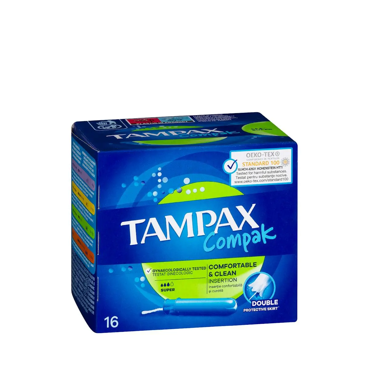Tampons Tampax Compak Super mit Applikator