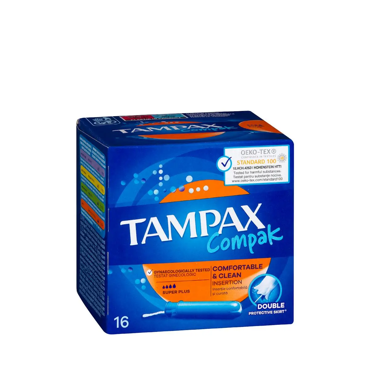 Tampons Tampax Compak Super Plus mit Applikator