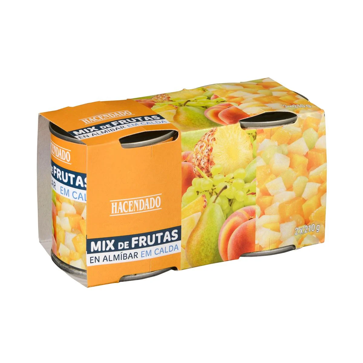 Mix fruit in syrup Hacendado