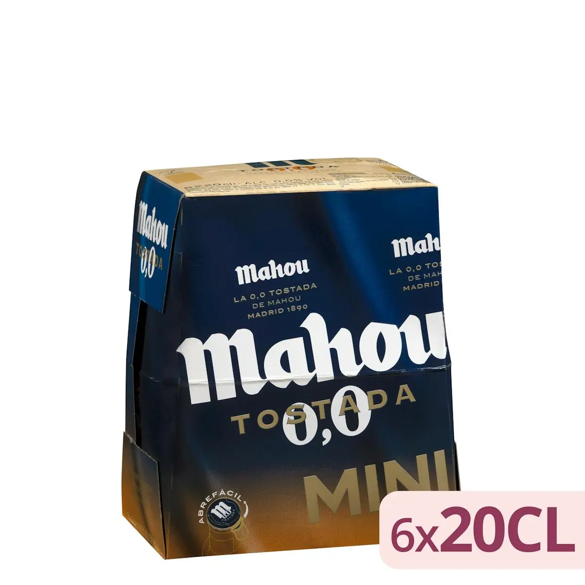 Підсмажене безалкогольне пиво 0,0% Mahou