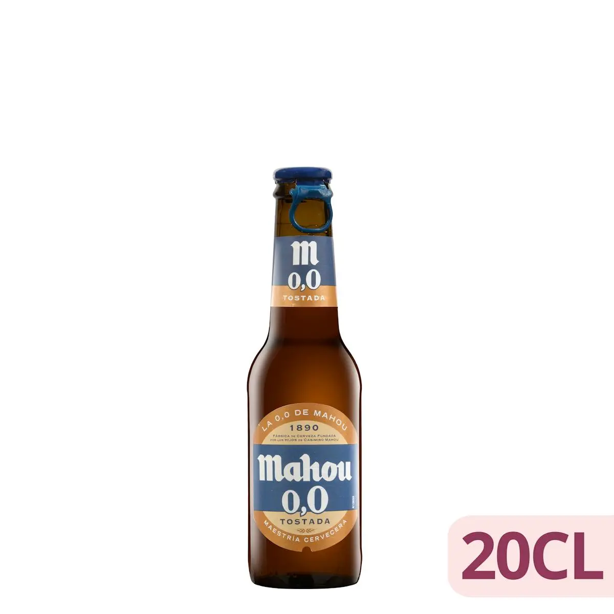 Підсмажене безалкогольне пиво 0,0% Mahou