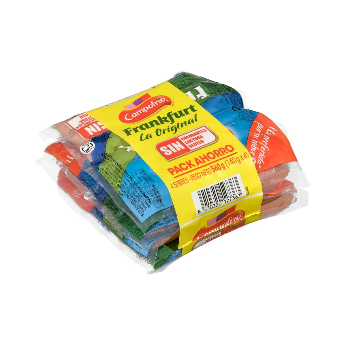 Salsitxes cuites estil Frankfurt Campofrío sabor fumat