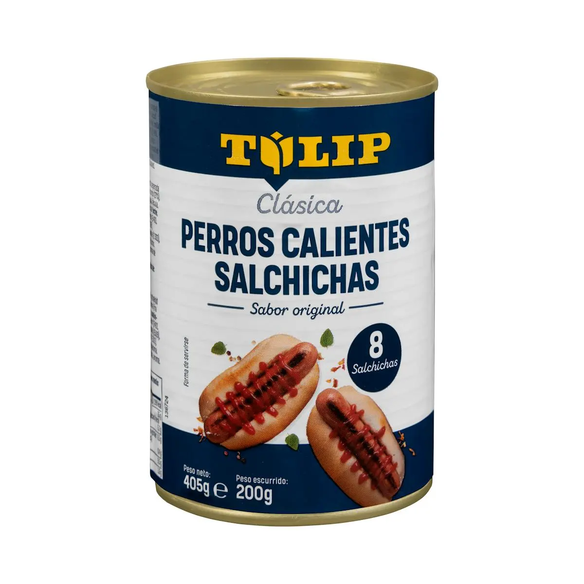 Salsitxes sense pell Tulip hot dog classic