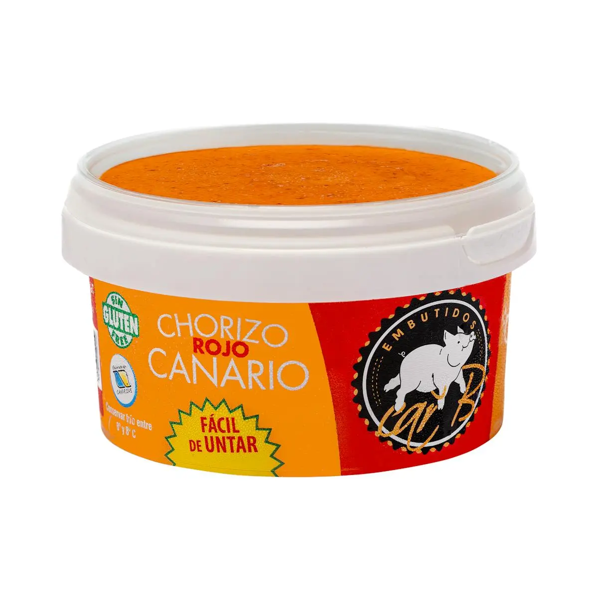 Chorizo rouge canarien Jucarne à tartiner