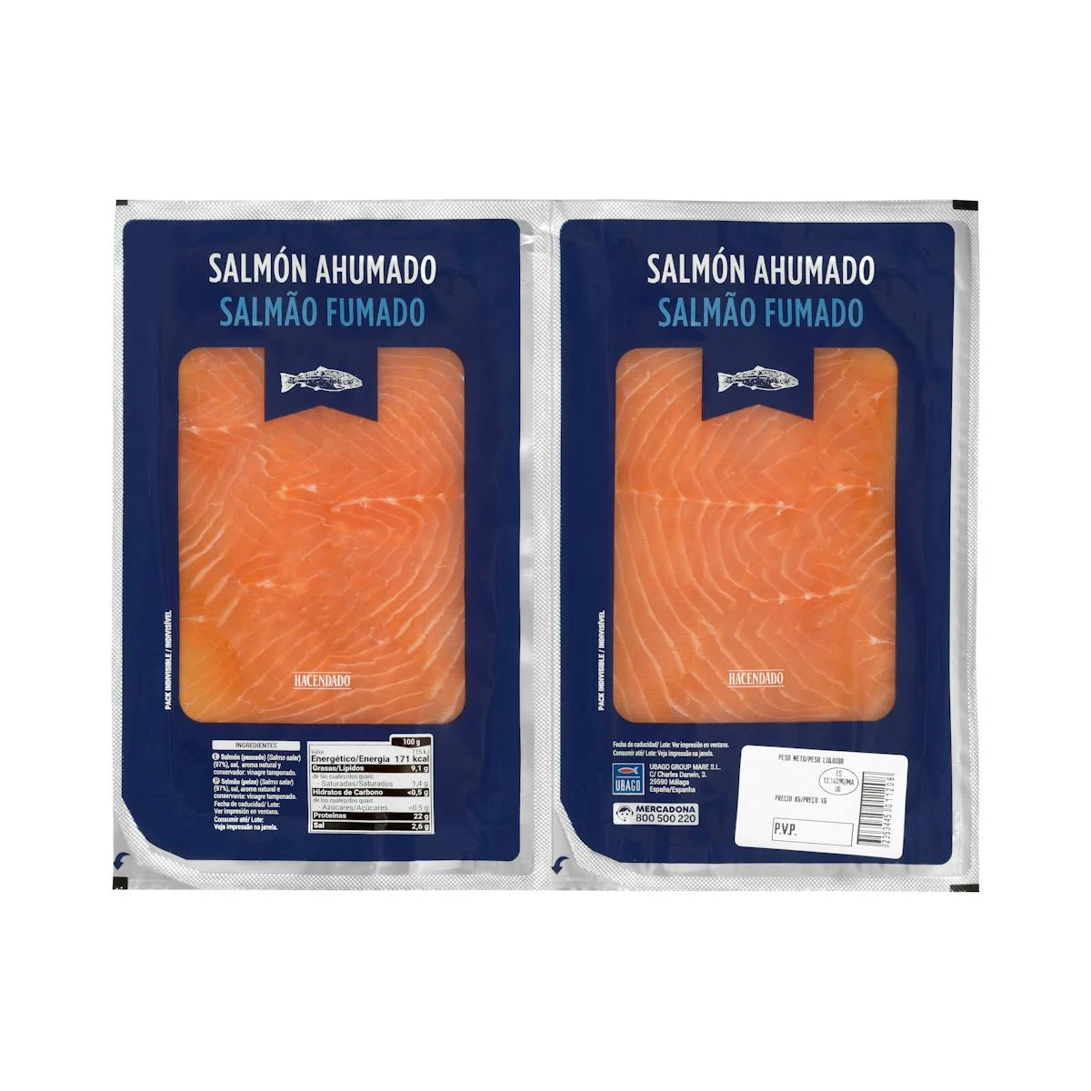 Salmó fumat Hacendado