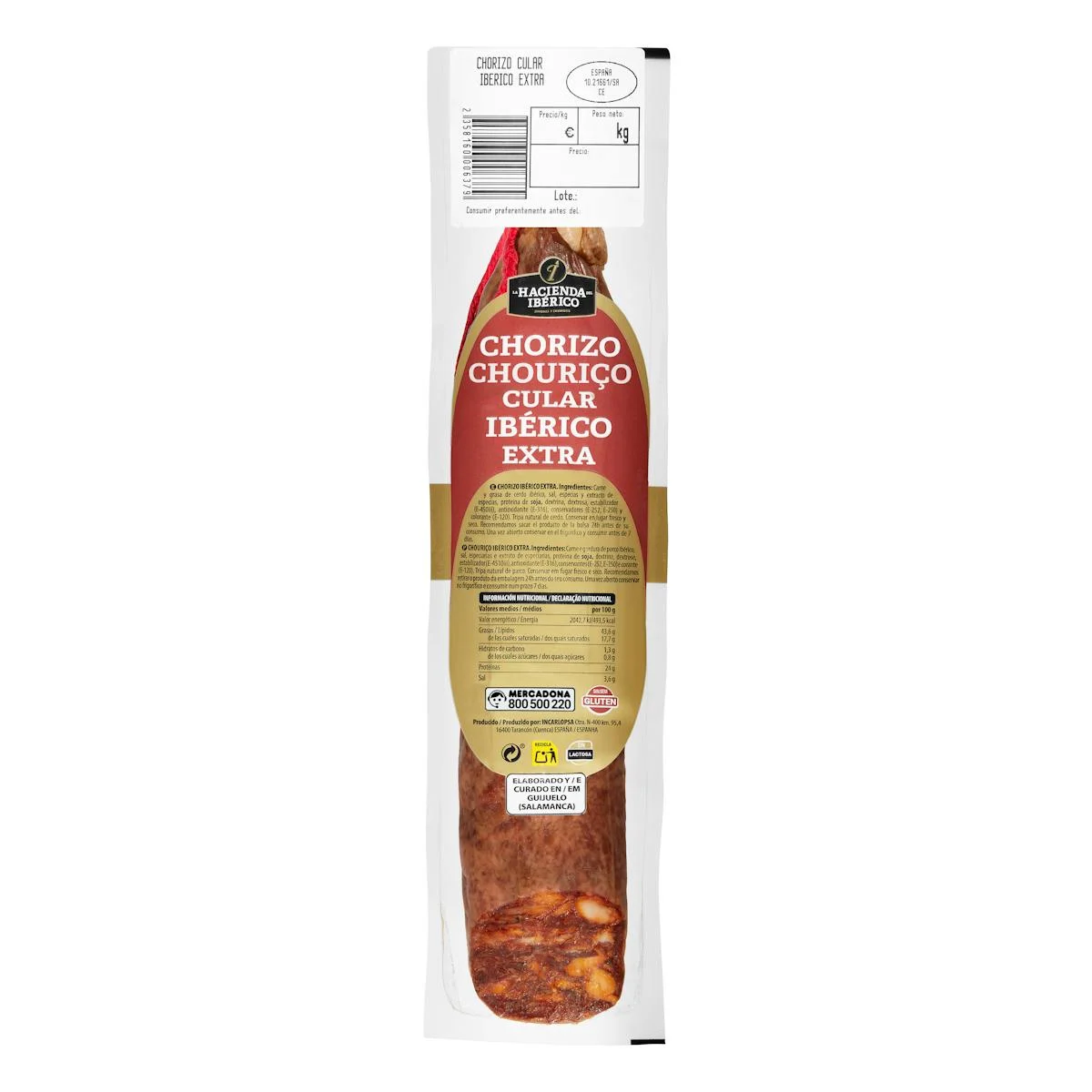 Iberische Extra-Chorizo cular La Hacienda del ibérico