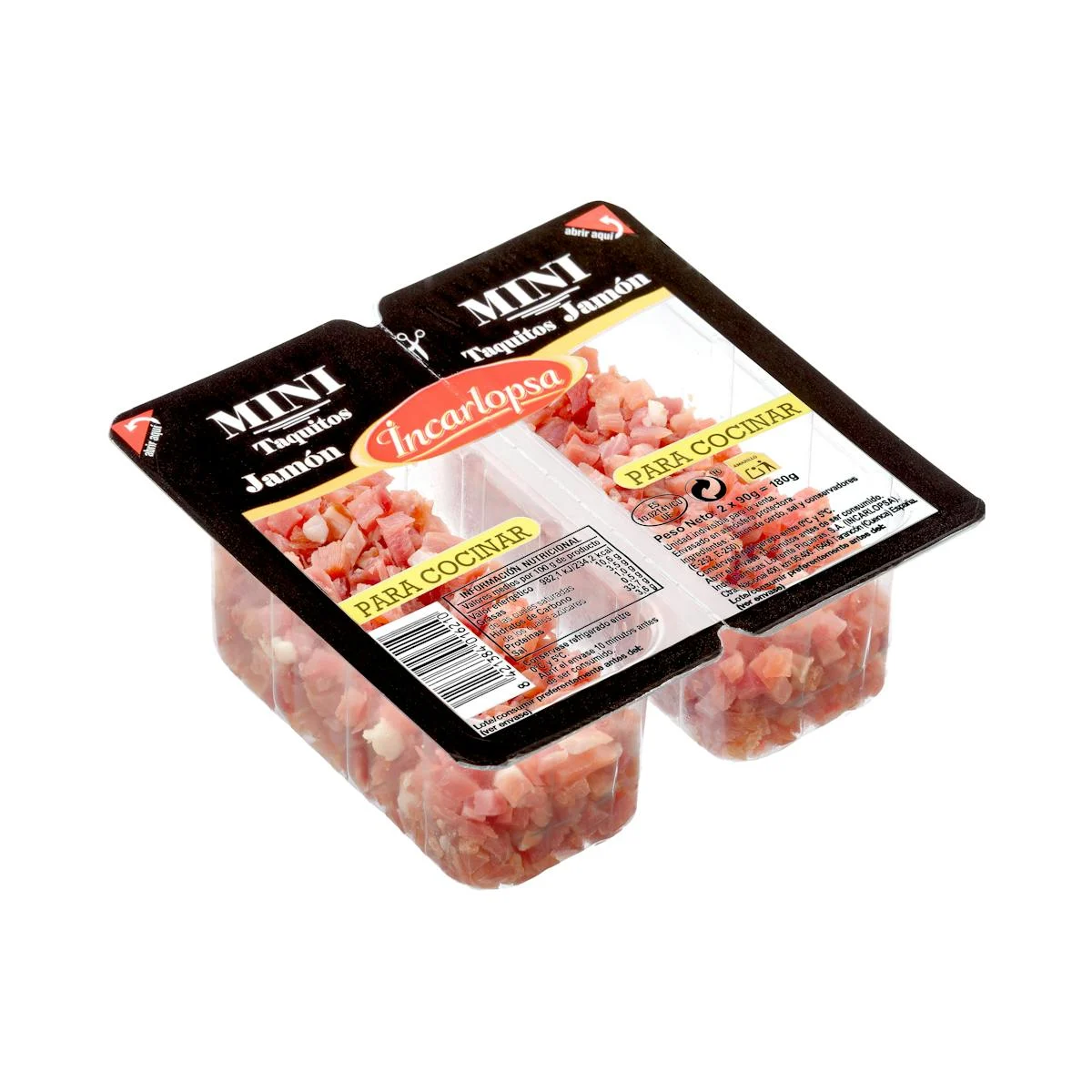 Cured ham mini-cubes Incarlopsa