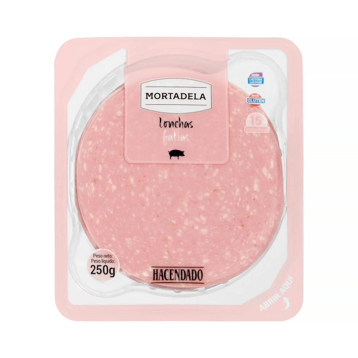 Mortadella in Scheiben Hacendado