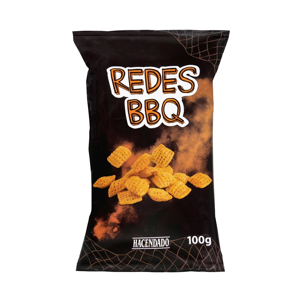 Snack de blat de moro Redes gust barbacoa Hacendado