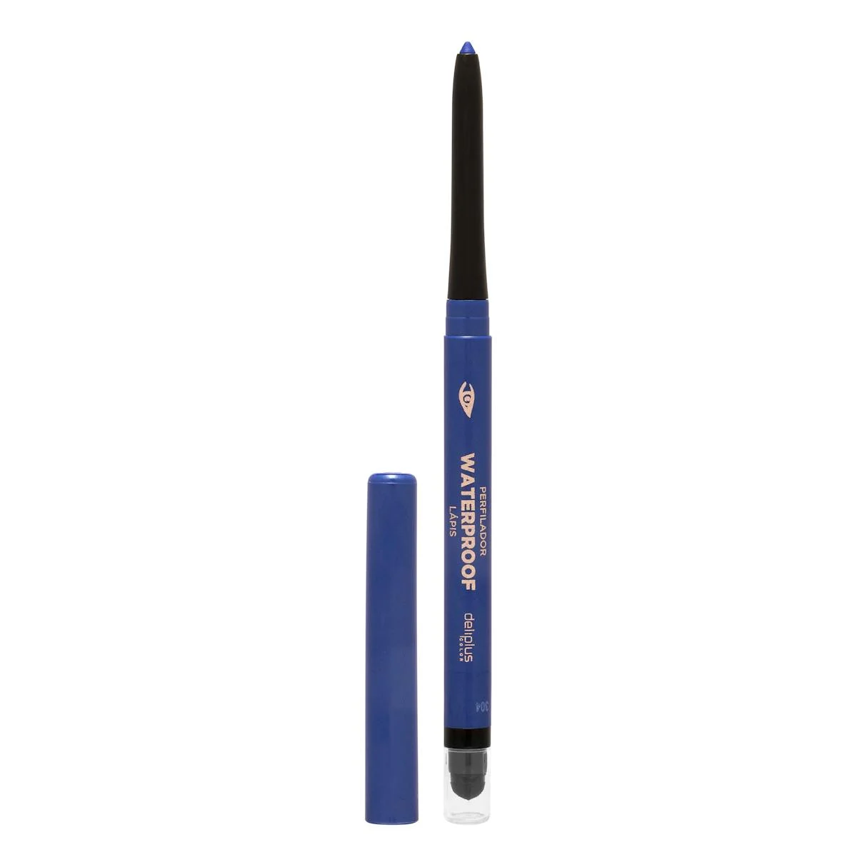 Perfilador d'ulls Waterproof Deliplus 15 blau
