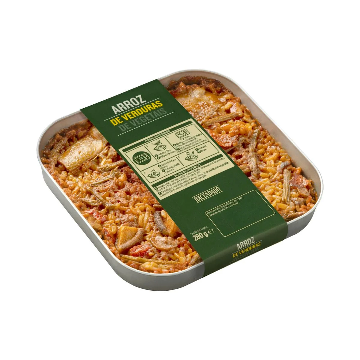 Rice with vegetables Hacendado