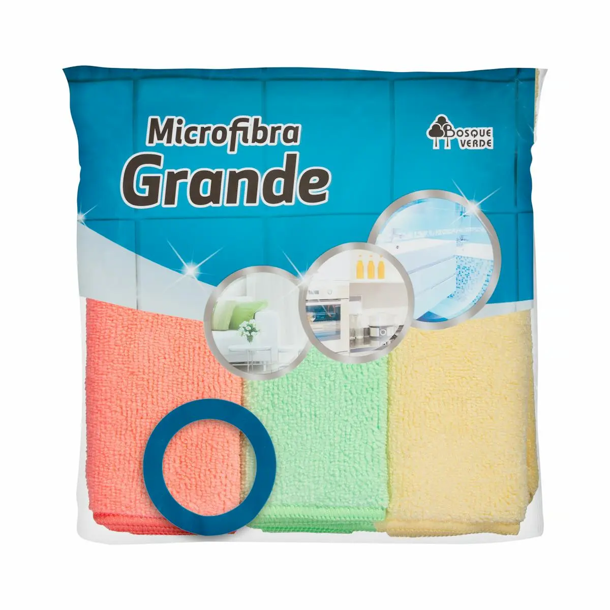 Baieta gran Bosque Verde microfibra