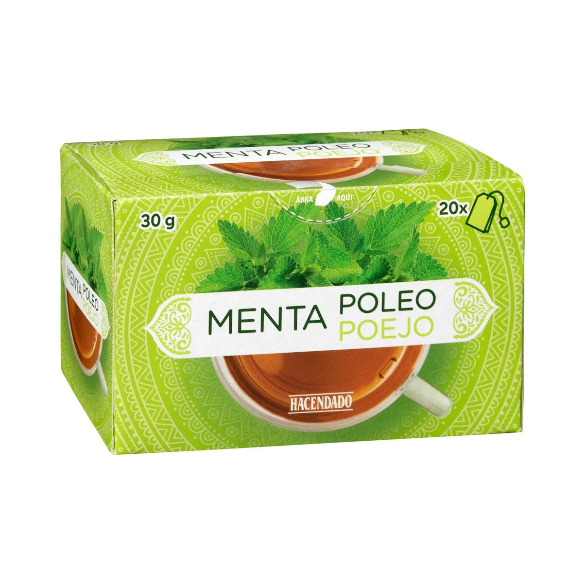 Infusión Menta Poleo Hacendado