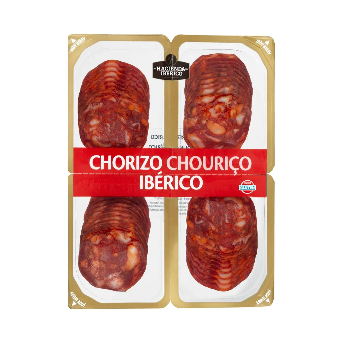 Iberischer Chorizo extra La Hacienda del ibérico, Scheiben