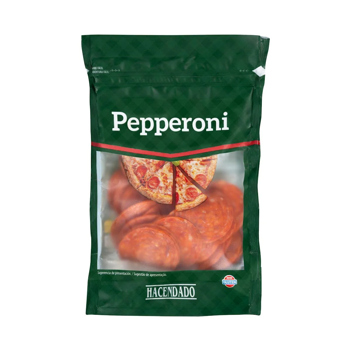 Pepperoni Hacendado en tranches