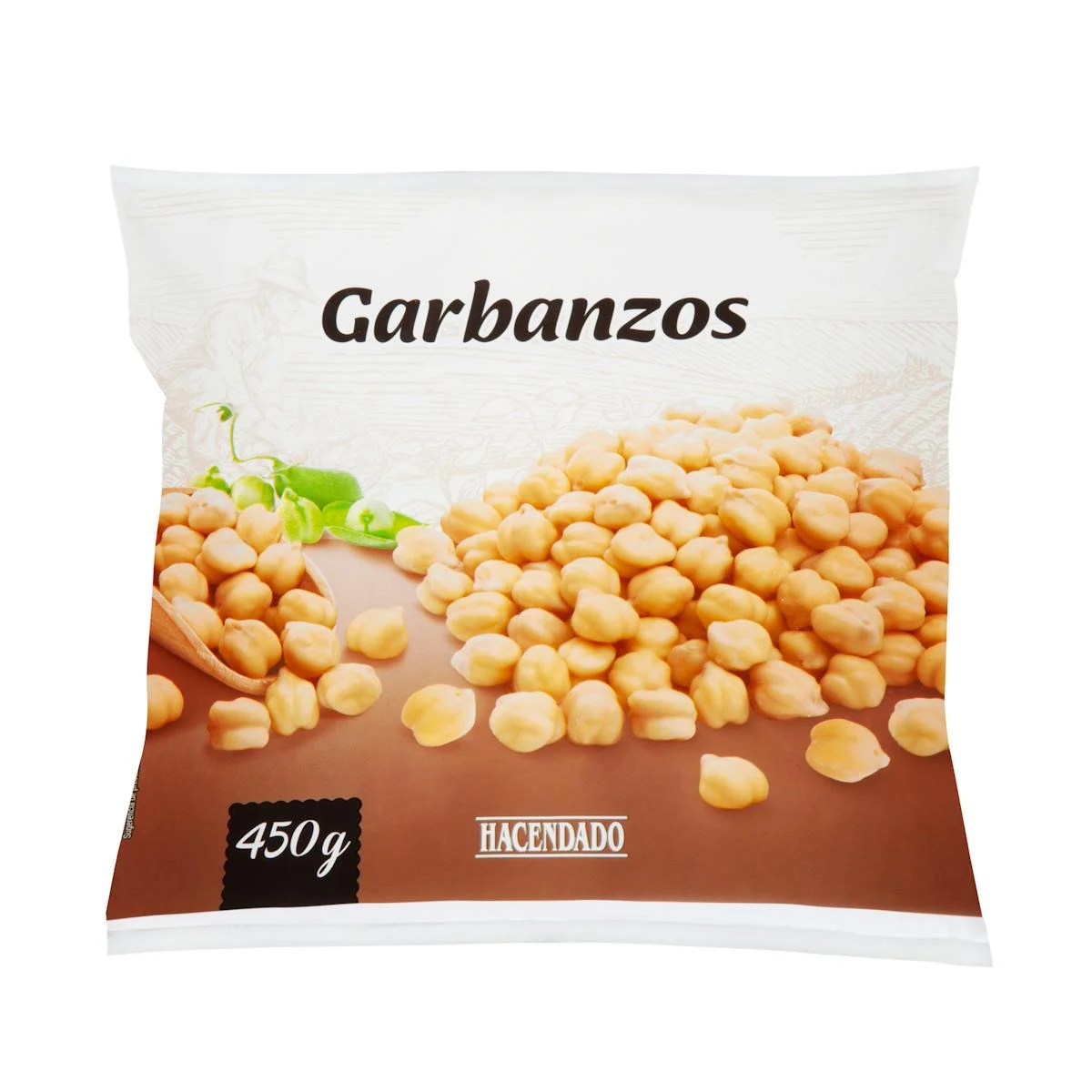 Deep frozen chickpea Hacendado