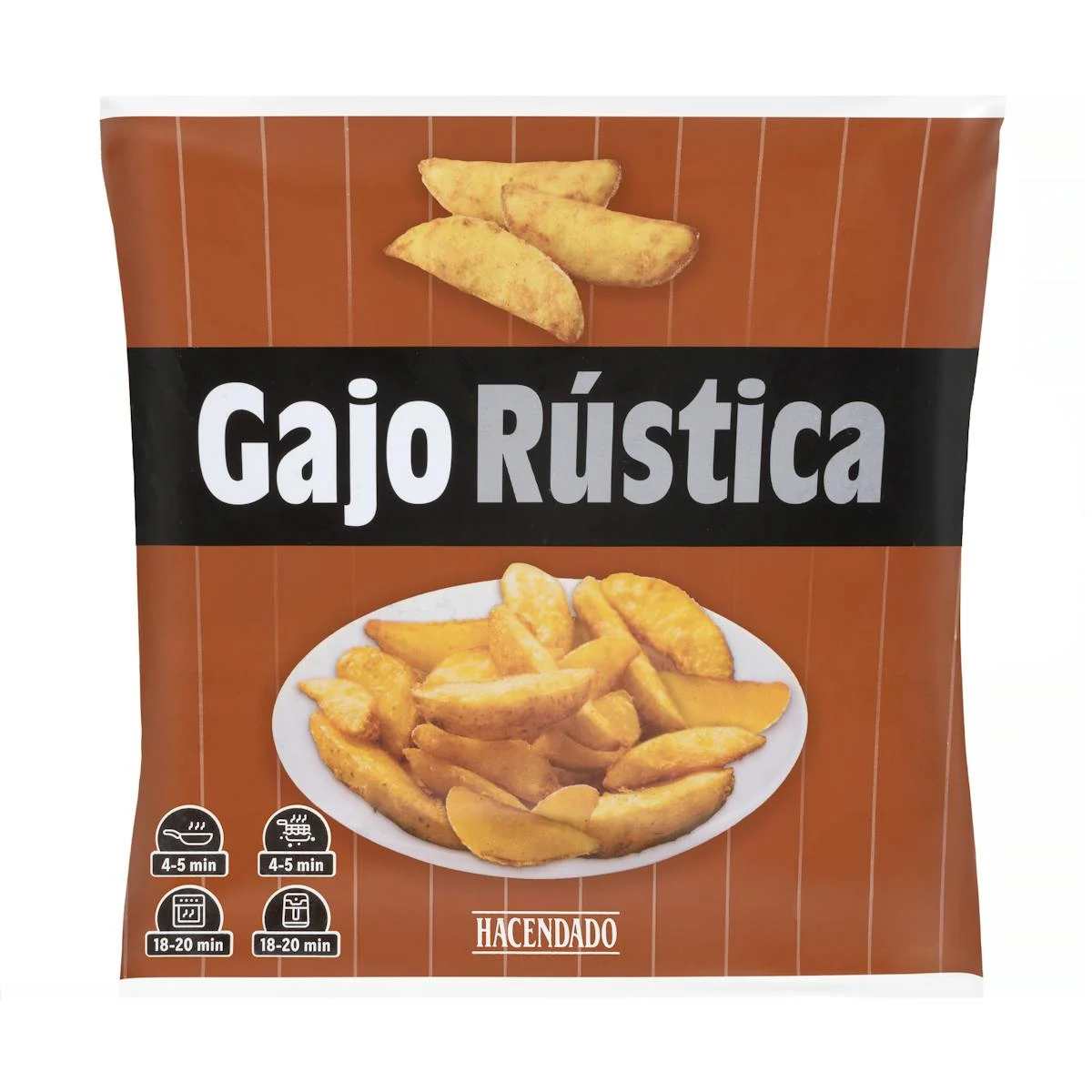Quartiers de pommes de terre Hacendado, surgelés