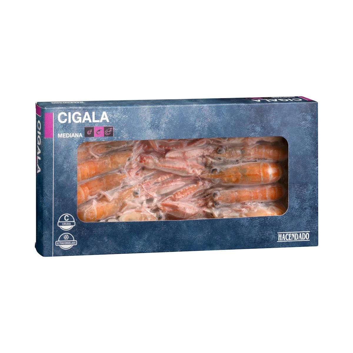 Deep-frozen medium norway lobster Hacendado