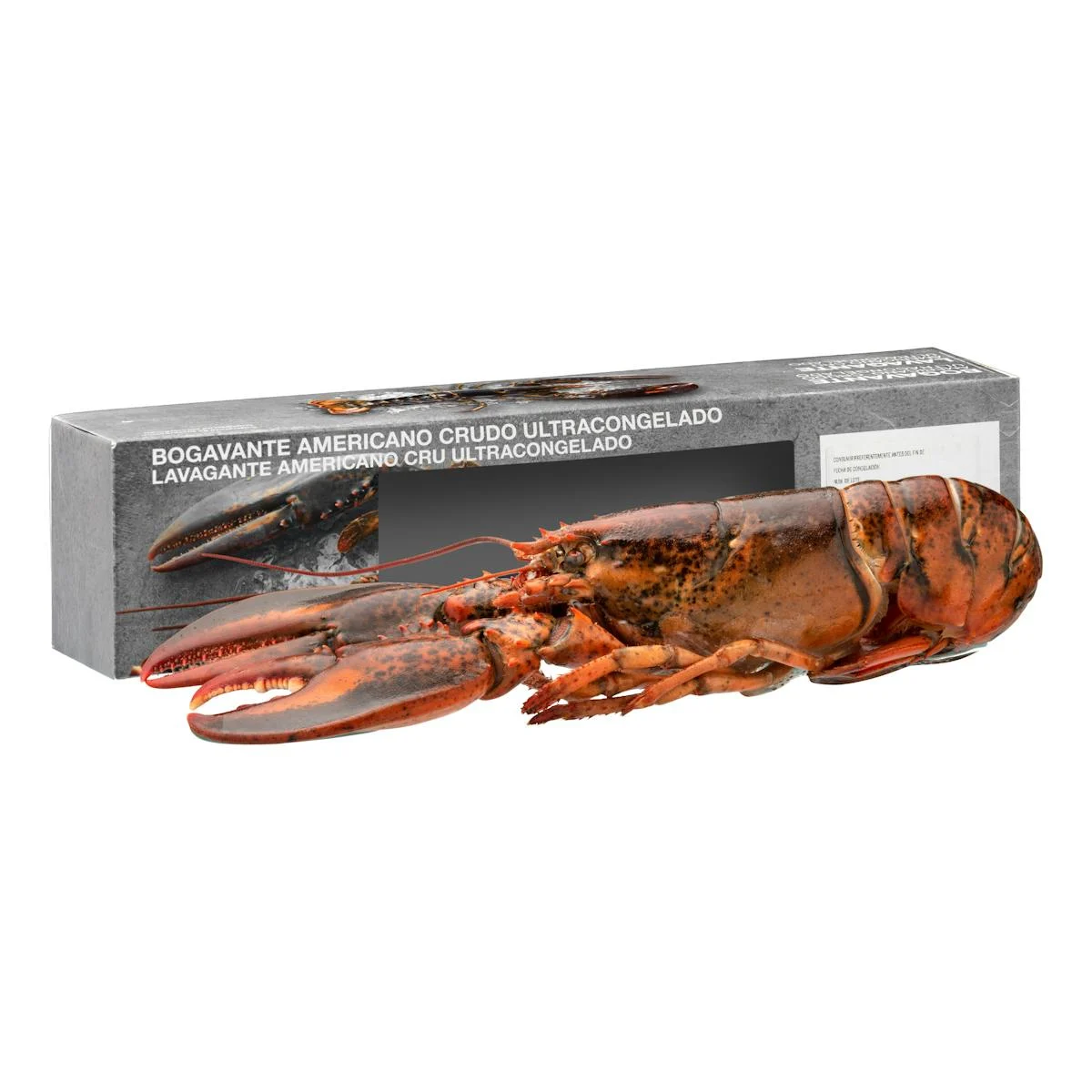Deep-frozen raw american lobster Hacendado