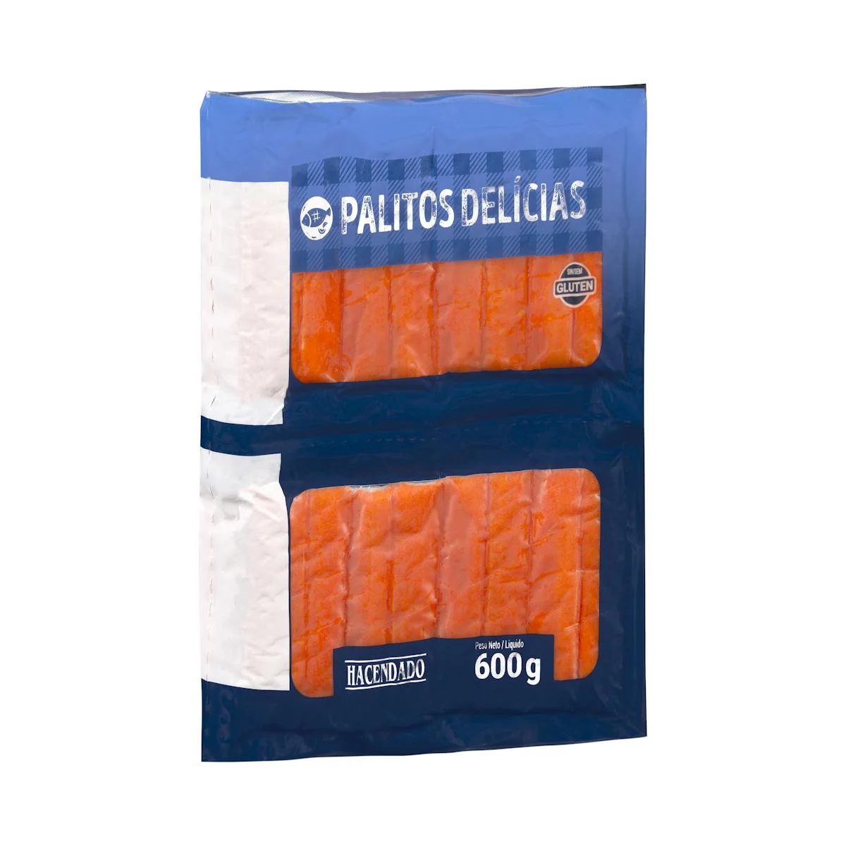 Deep-frozen surimi sticks Hacendado