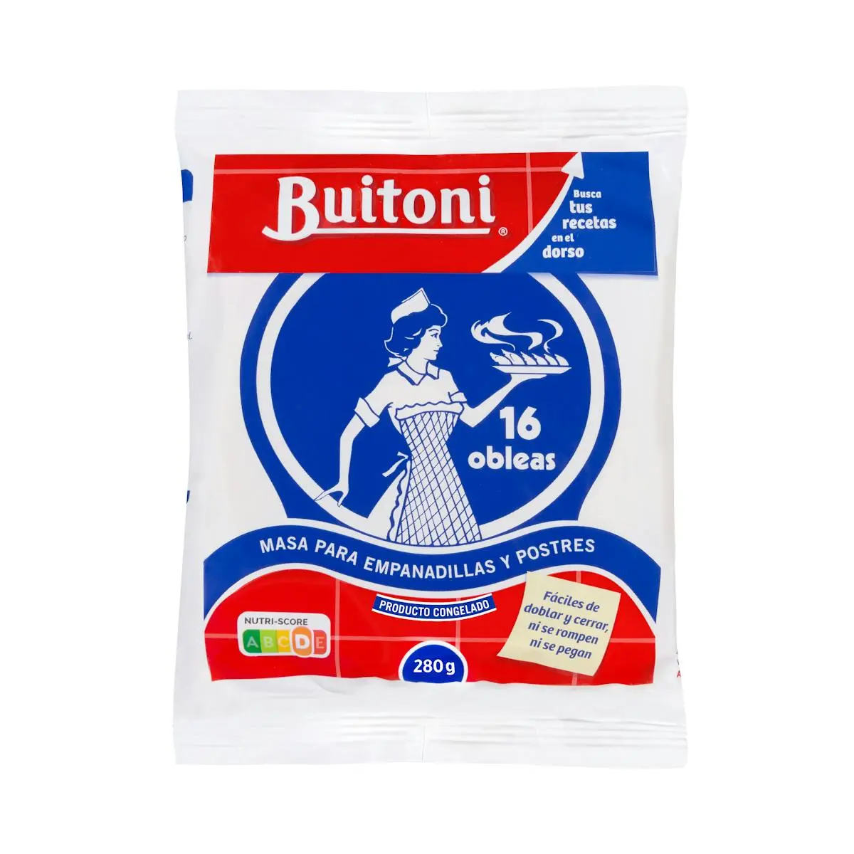 Massa per a crestes i postres Buitoni