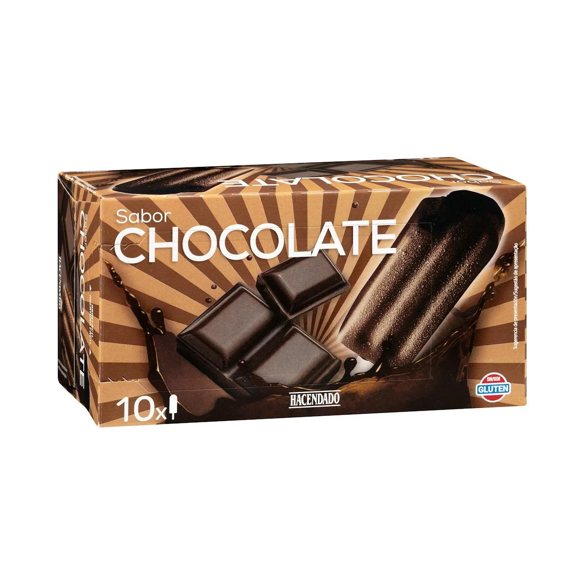 Gelat gel sabor xocolata Hacendado