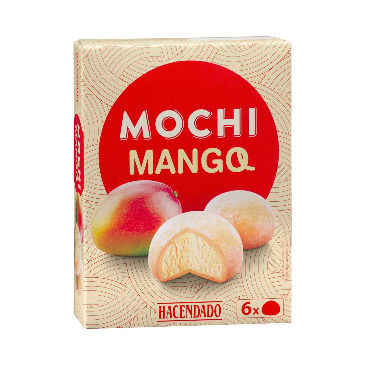 Мочі з манговим морозивом Hacendado