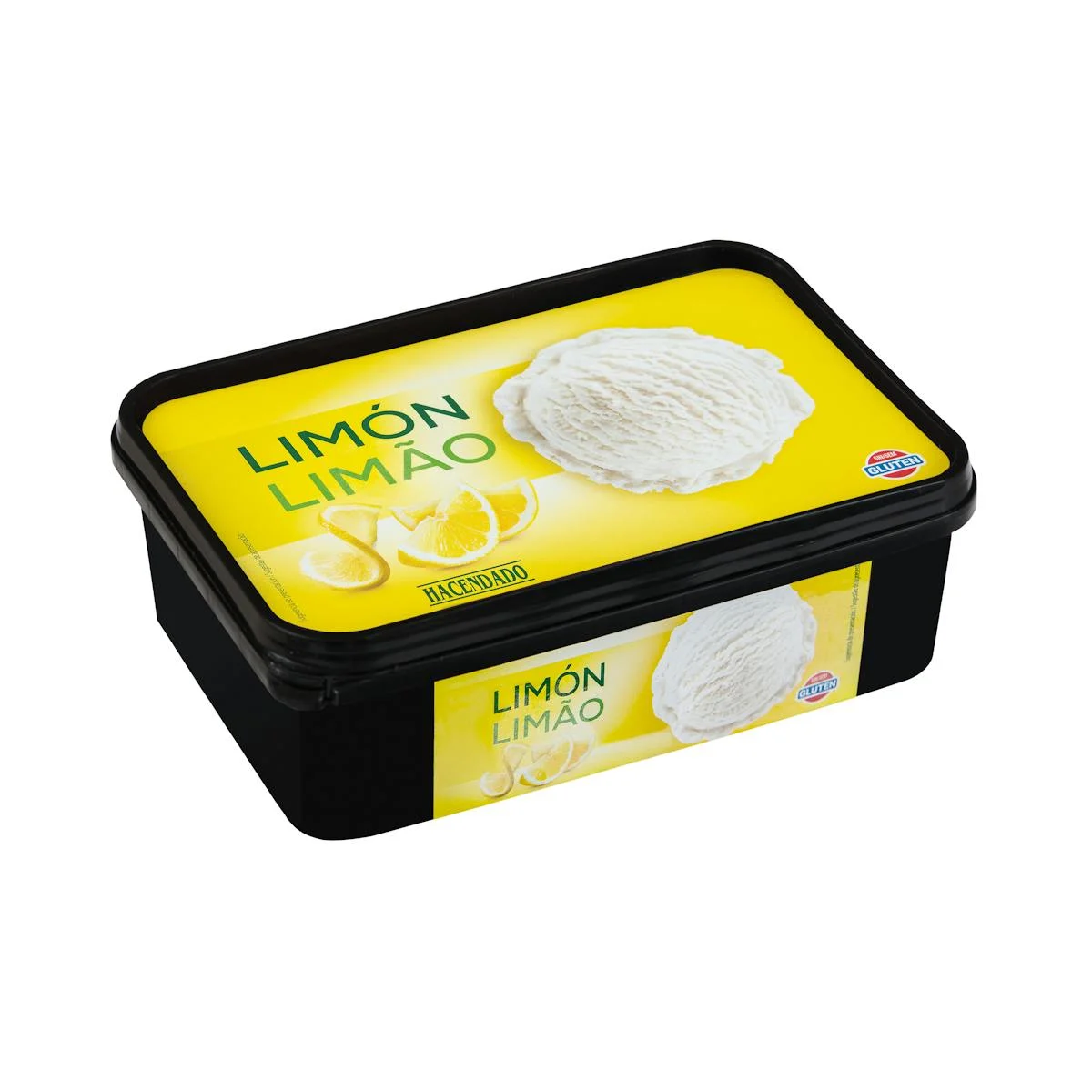 Lemon sorbet ice cream Hacendado