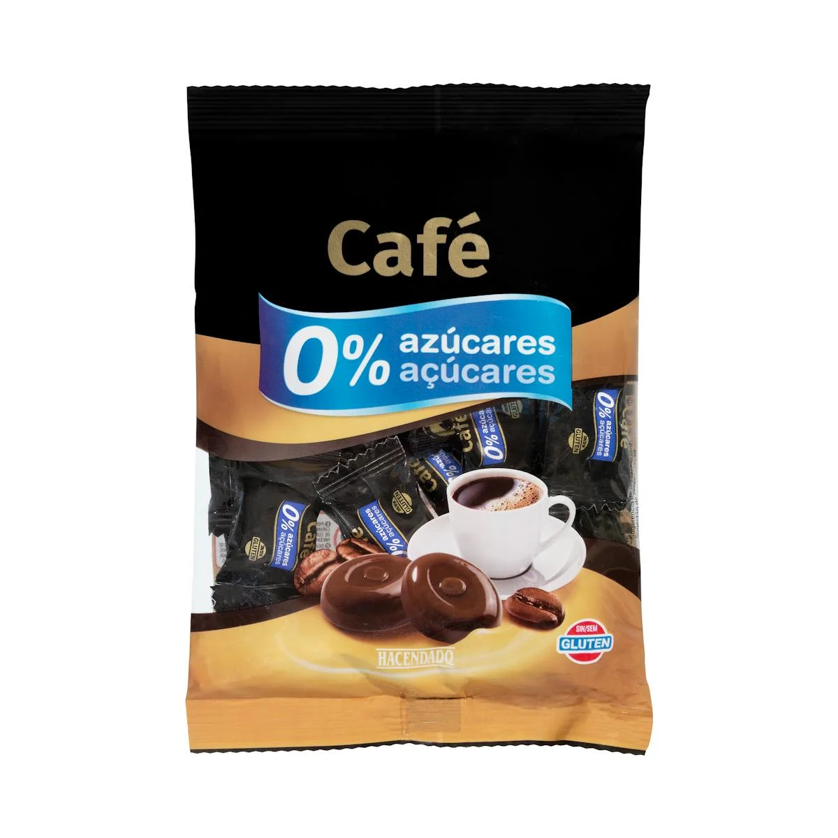 Caramels cafè Hacendado 0% sucres