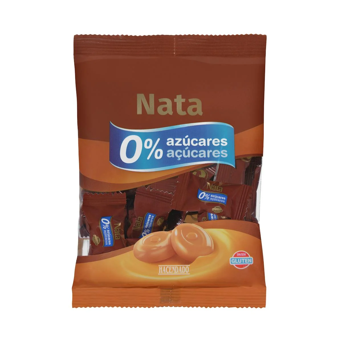 Cream candy 0% sugar Hacendado