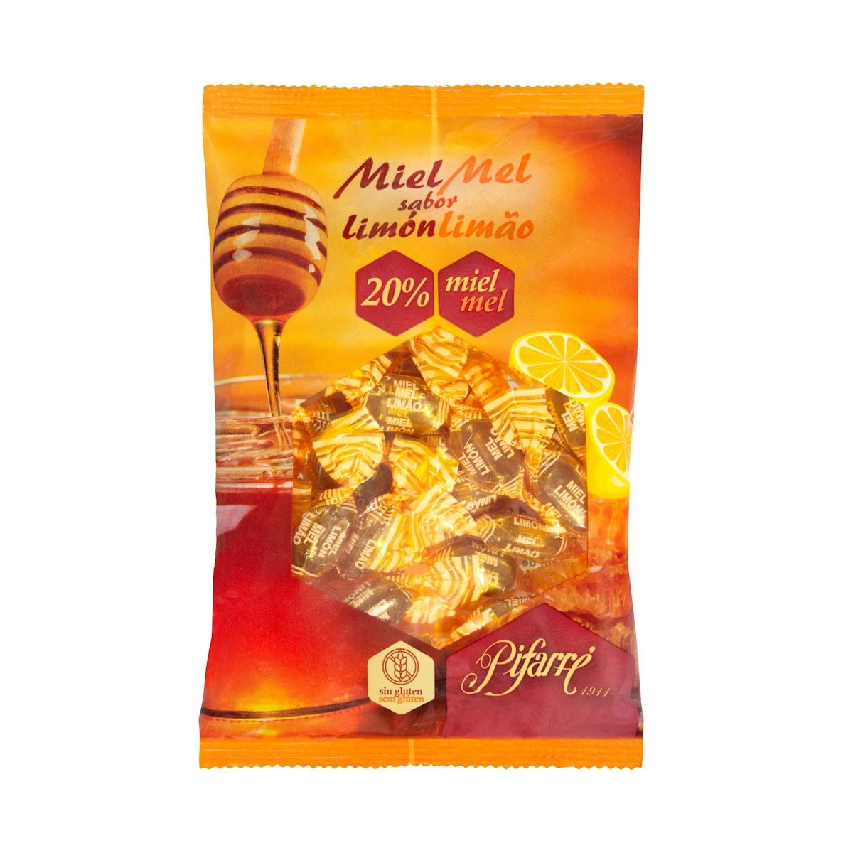 Caramels mel gust llimona Pifarré