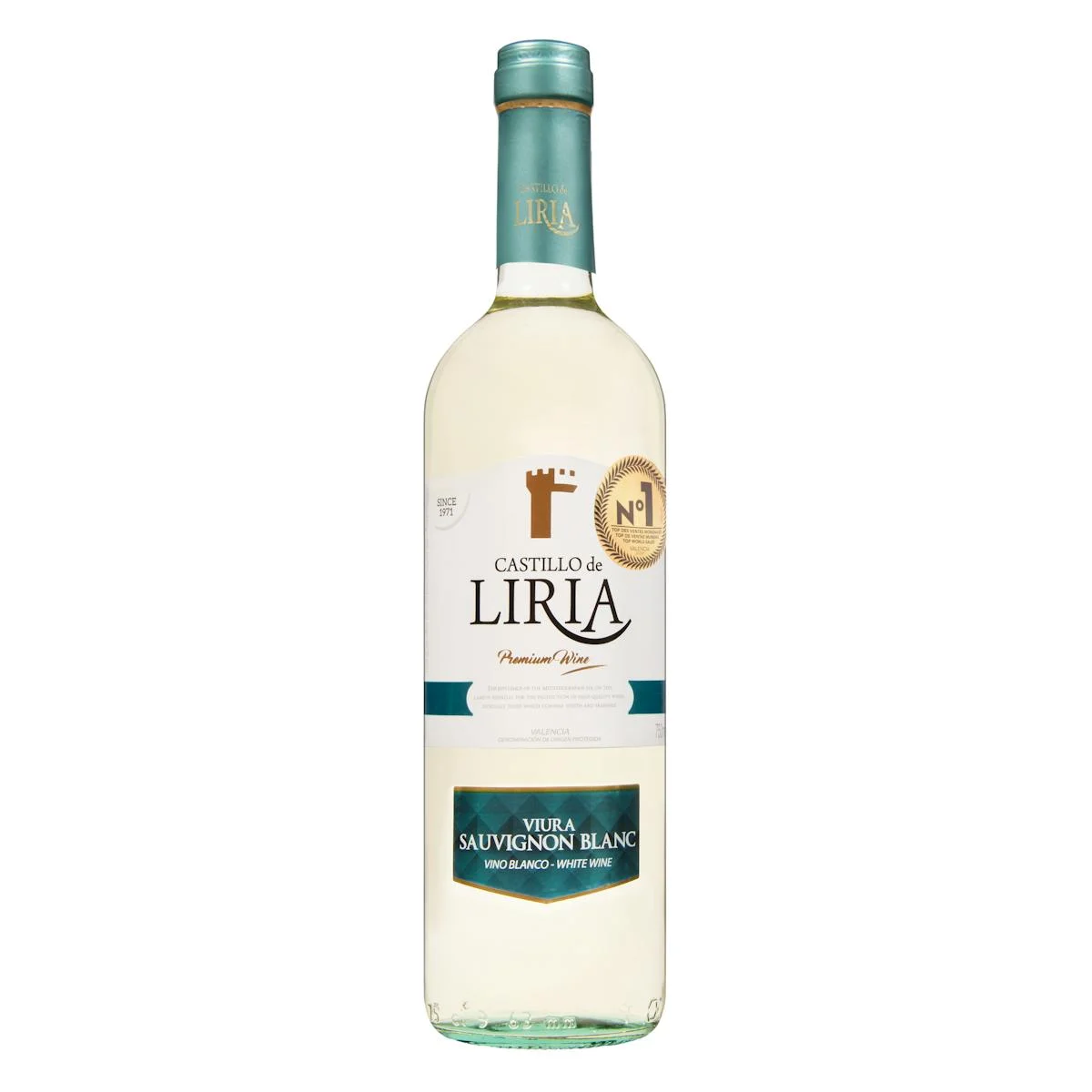 Vin blanc Viura Sauvignon Blanc Castillo de Liria DO Valencia