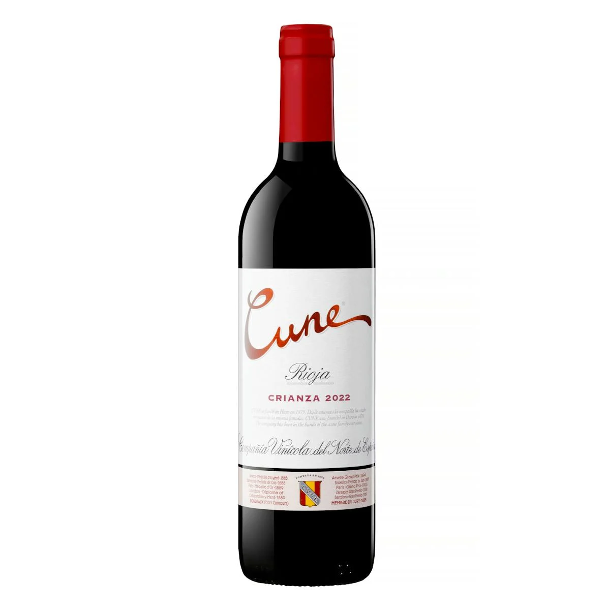 Crianza-Rotwein Cune DO Rioja