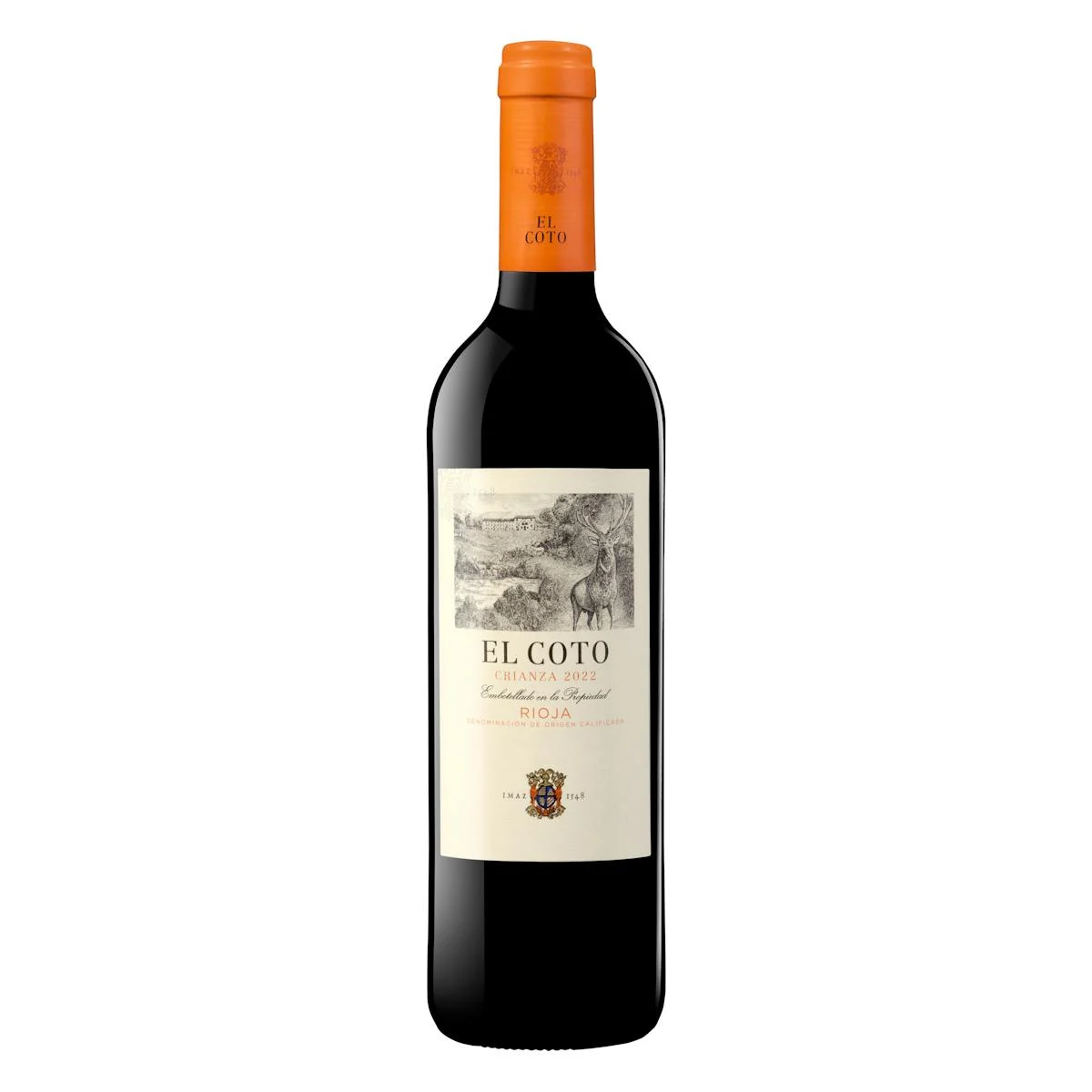 Crianza-Rotwein El Coto DO Rioja