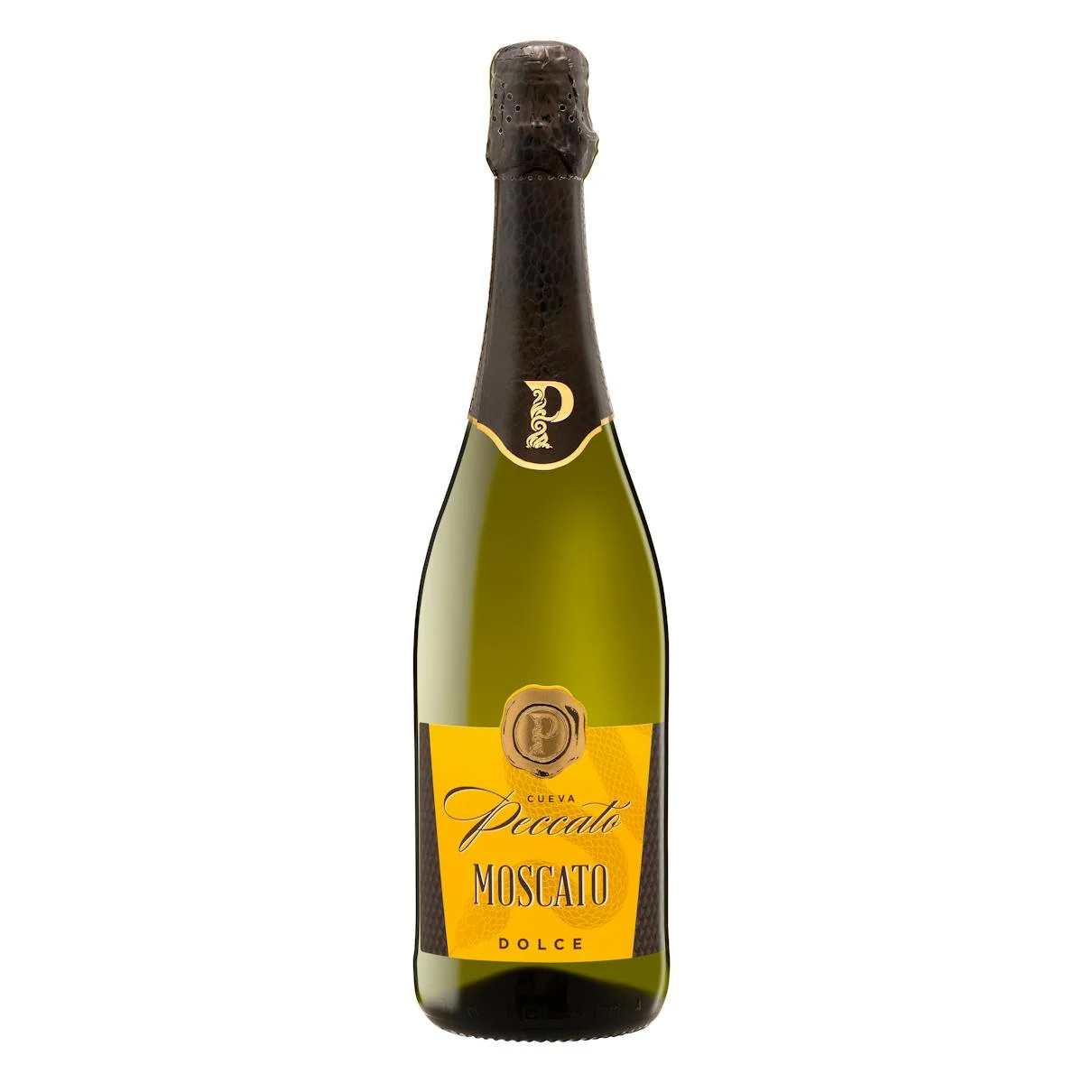 Vino blanco dulce espumoso Moscato Cueva Peccato