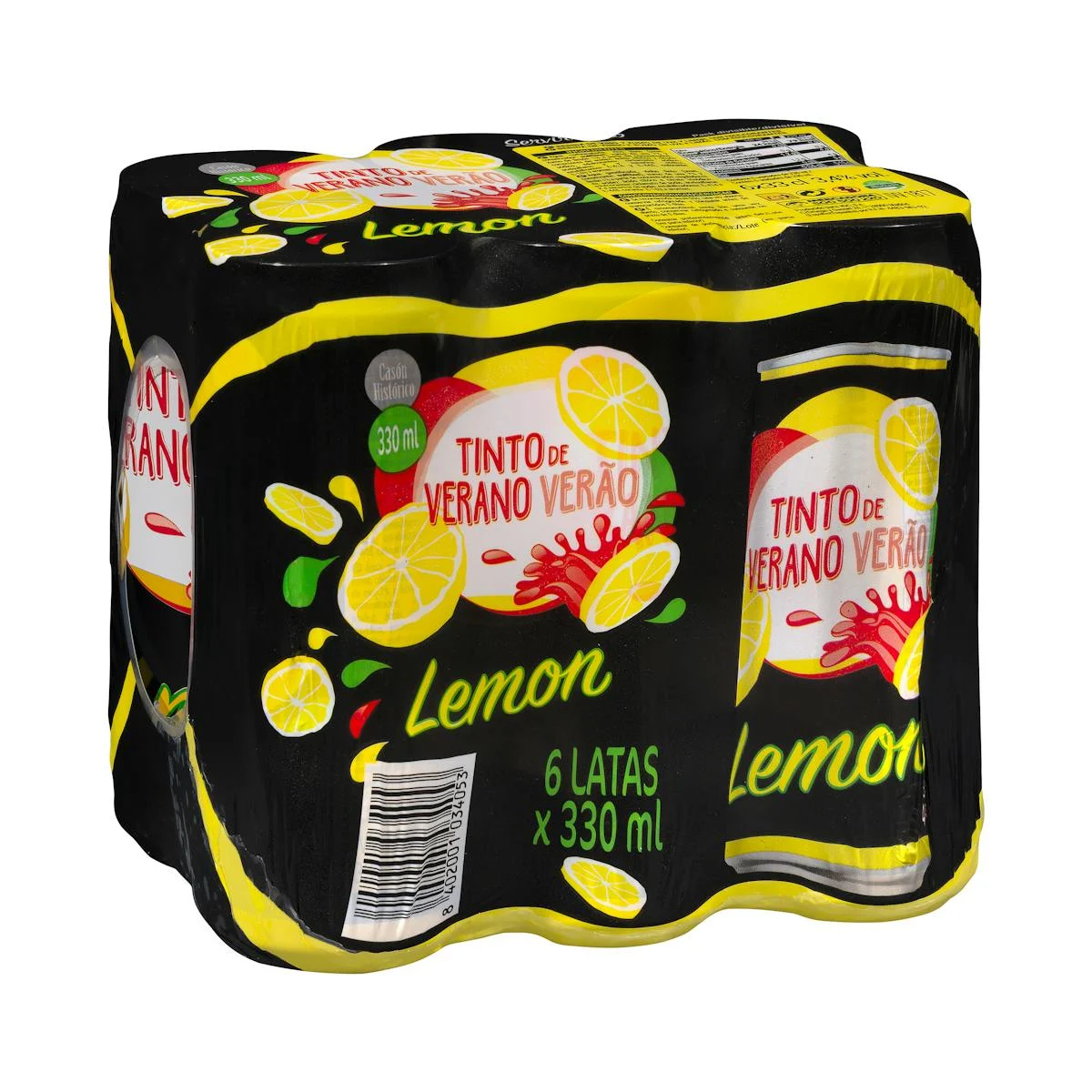 Lemon flavoured tinto de verano Casón Histórico