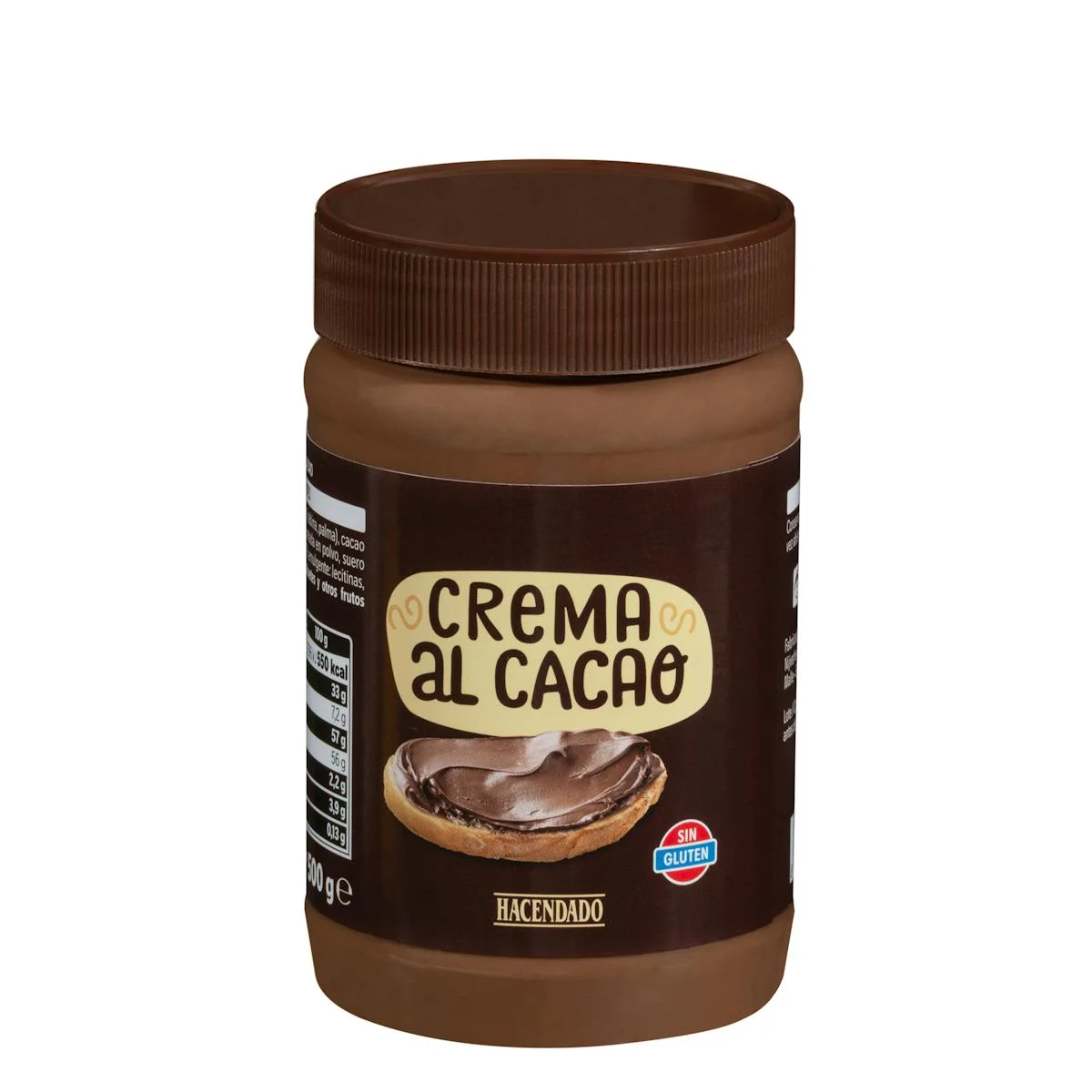 Chocolate spread with hazelnuts Hacendado