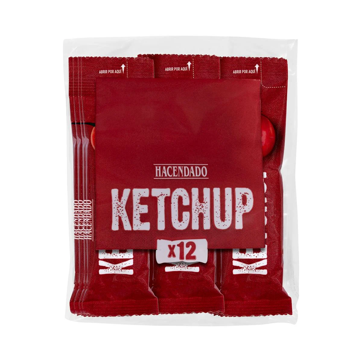 Ketchup in individual sachets Hacendado