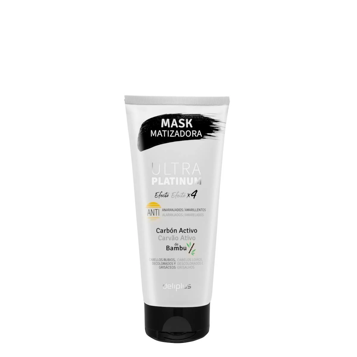 Màscara Ultra Platinum Deliplus gris, ros i decolorat