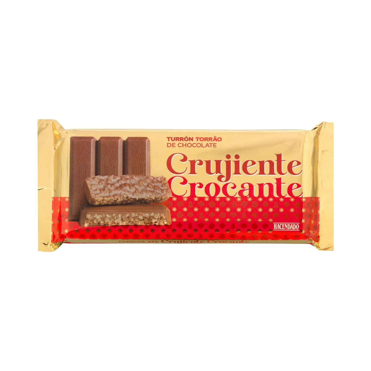 Crispy chocolate nouga Hacendado