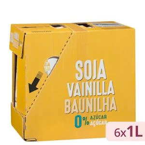 Соевый напиток со вкусом ванили Hacendado 0% сахара